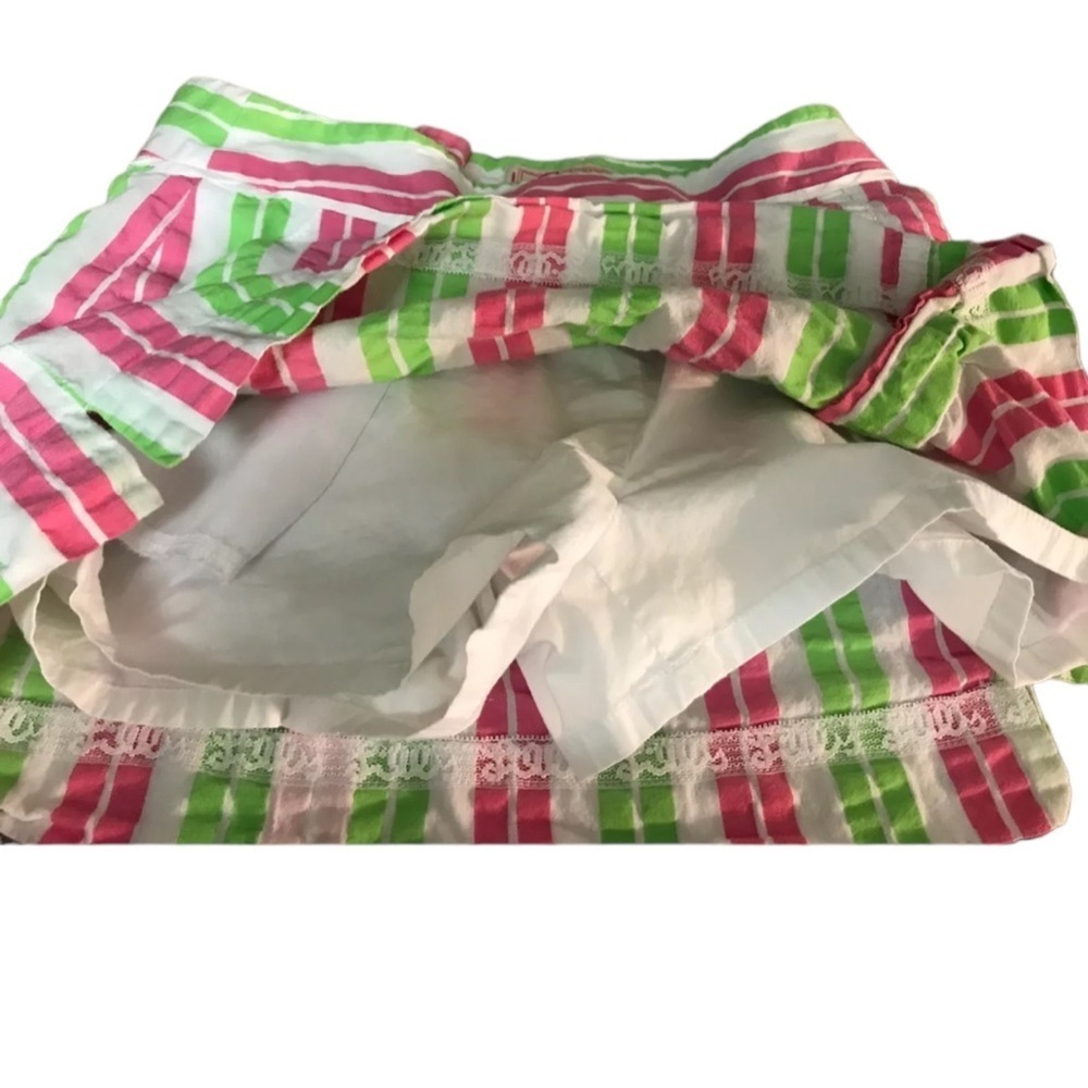 LILLY PULITZER Originals Vintage Skorts in Pink/Green/White Stripes Size 4 - Picture 5 of 8